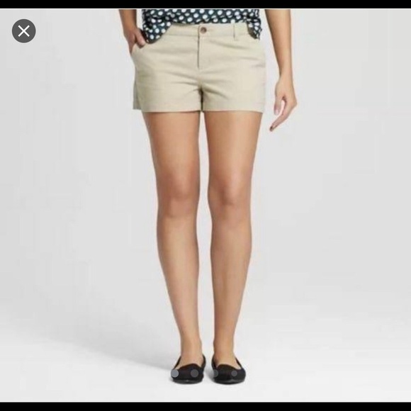 Merona Pants - Merona Khaki Cotton Shorts 2 Pair